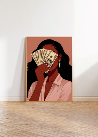 Rich Girl Poster print