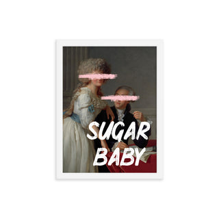 SUGAR BABY FRAMED WALL ART POSTER PRINT