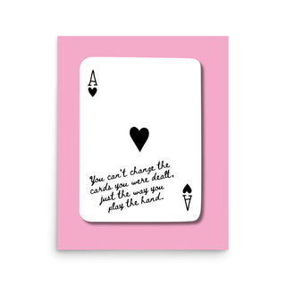 Ace Card Poster