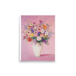 lavender floral Poster