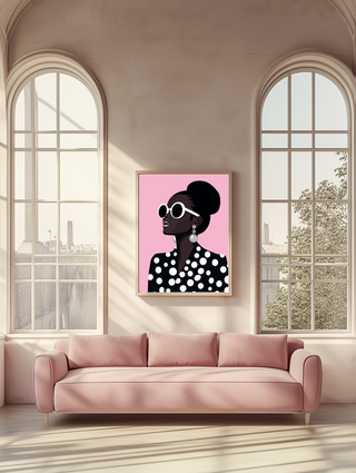 Demure Poster Print