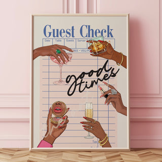 Good Times Poster Print