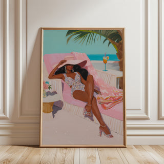 Soft life on the shore print