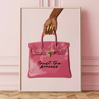 Trust The Process Poster Print