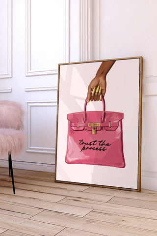 Trust The Process Poster Print