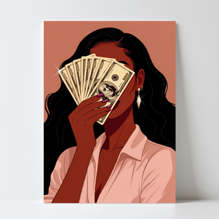 Rich girl wall art