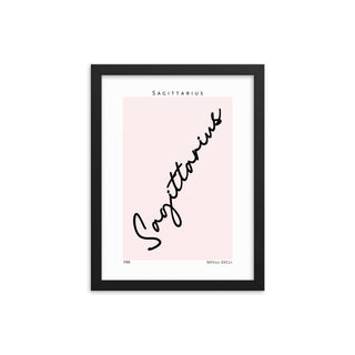 Sagittarius Zodiac FRAMED WALL ART POSTER