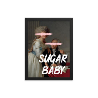 SUGAR BABY FRAMED WALL ART POSTER PRINT