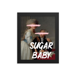 SUGAR BABY FRAMED WALL ART POSTER PRINT