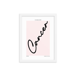 Cancer Zodiac FRAMED WALL ART POSTER