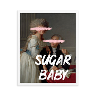 SUGAR BABY FRAMED WALL ART POSTER PRINT