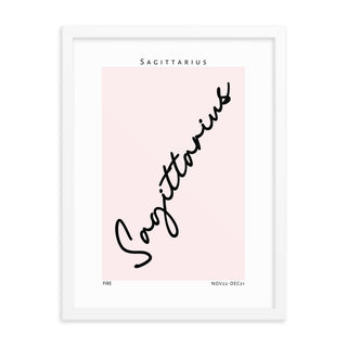 Sagittarius Zodiac FRAMED WALL ART POSTER