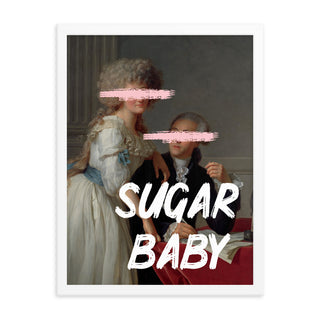 SUGAR BABY FRAMED WALL ART POSTER PRINT