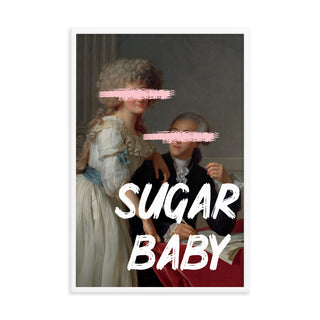 SUGAR BABY FRAMED WALL ART POSTER PRINT