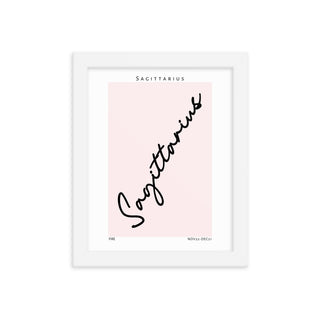 Sagittarius Zodiac FRAMED WALL ART POSTER