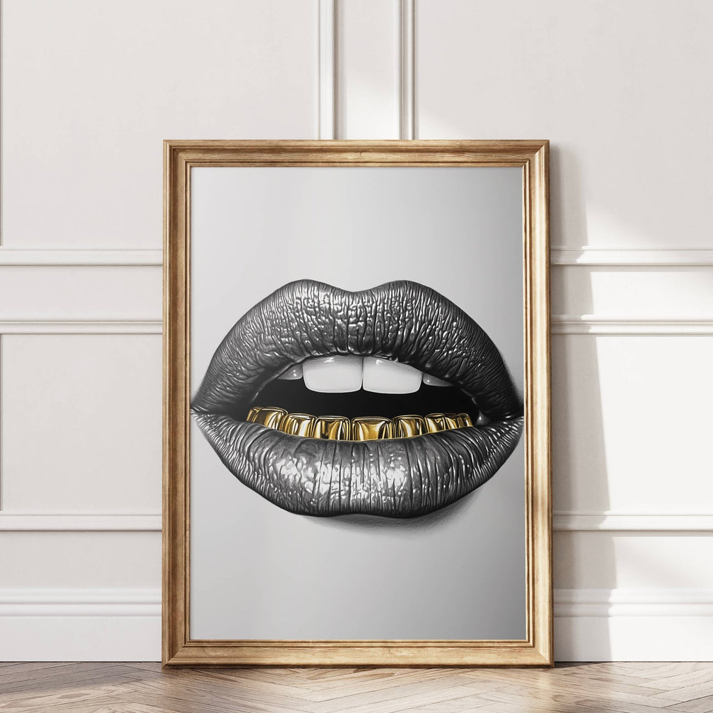 lips Poster – The Art Snob